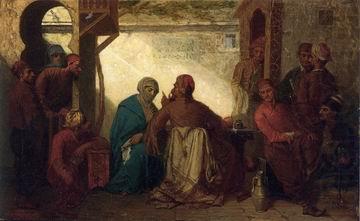 Arab or Arabic people and life. Orientalism oil paintings 560, unknow artist